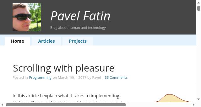 Screenshot of pavelfatin.com