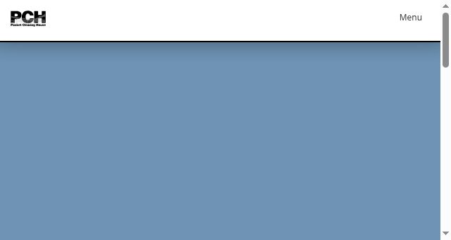 Screenshot of pch.net