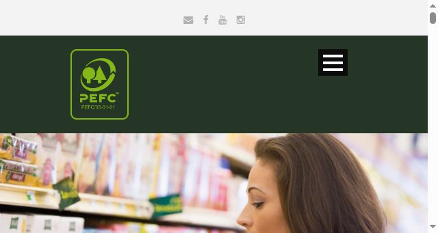 Screenshot of pefc.cz