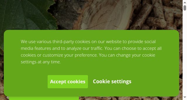 Screenshot of pefc.org