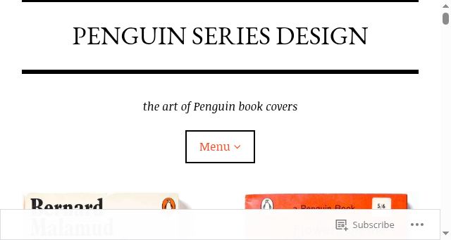 Screenshot of penguinseriesdesign.com