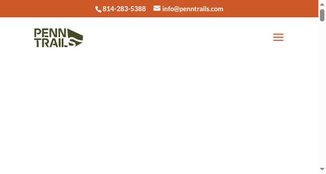 Screenshot of penntrails.com
