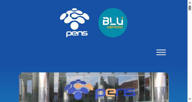 Screenshot of pens.ac.id