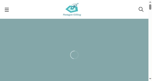 Screenshot of pentagoncorporategifting.com