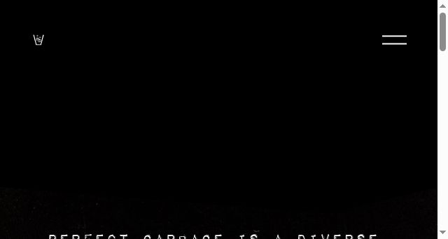 Screenshot of perfectgarbage.com