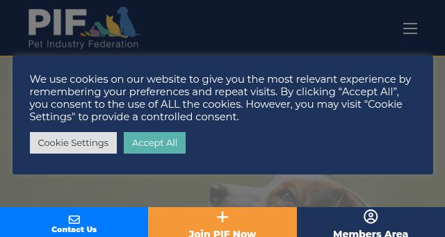Screenshot of petfederation.co.uk