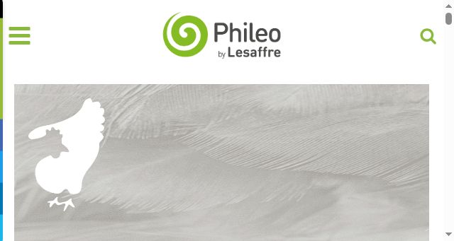Screenshot of phileo-lesaffre.com