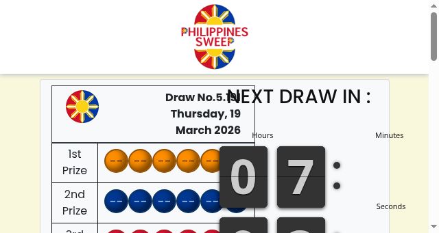 Screenshot of philippinessweep.com