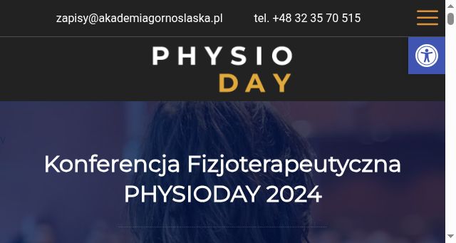 Screenshot of physioday.pl