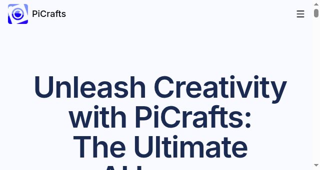 Screenshot of picrafts.com