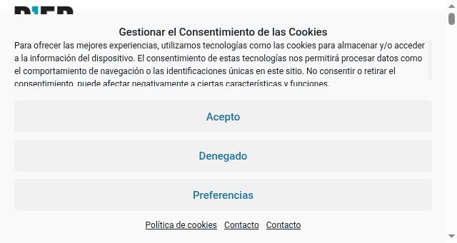 Screenshot of piercomunica.com