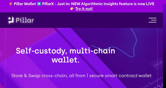 Screenshot of pillar.fi