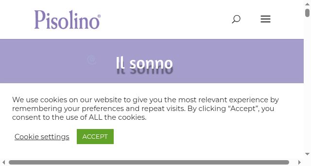 Screenshot of pisolino.site