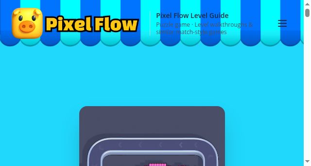 Screenshot of pixelflowlevel.online