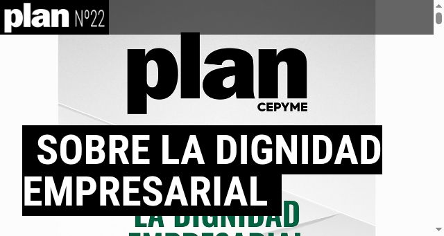 Screenshot of planmagazine.es