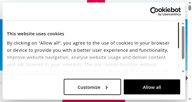 Screenshot of plavalaguna.com
