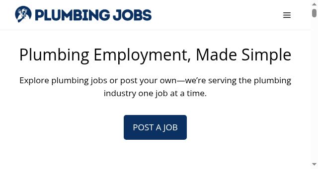 Screenshot of plumbingjobs.com