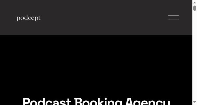 Screenshot of podcept.com