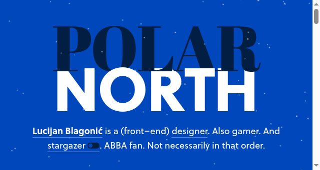 Screenshot of polarnorth.org