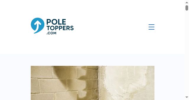 Screenshot of poletoppers.com