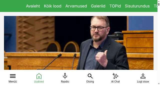 Screenshot of pollumajandus.ee