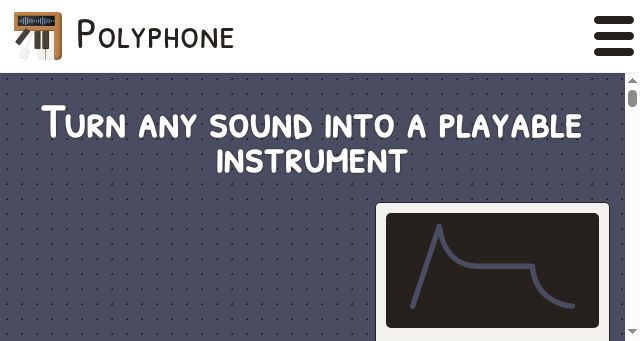 Screenshot of polyphone.io