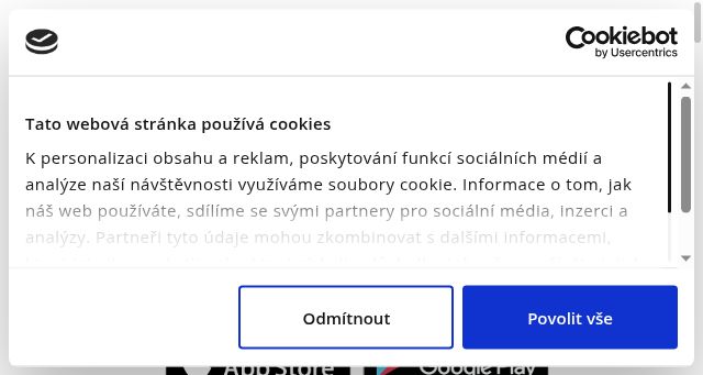 Screenshot of pomahejpohybem.cz
