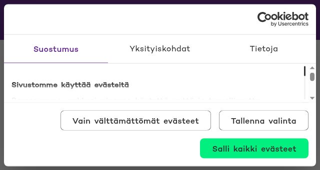 Screenshot of poppankki.fi