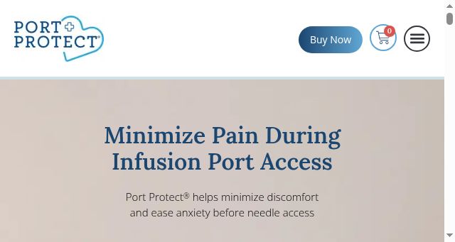 Screenshot of port-protect.com