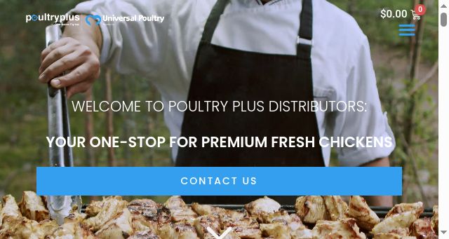 Screenshot of poultryplus.com.au