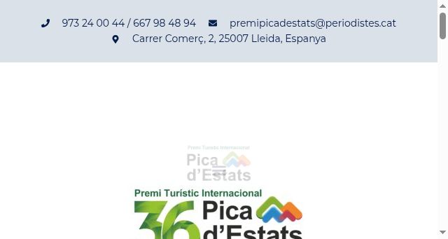 Screenshot of premipicadestats.cat