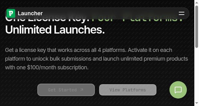 Screenshot of premiumlauncher.com
