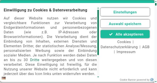 Screenshot of pressebox.de