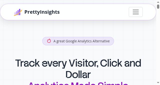 Screenshot of prettyinsights.com