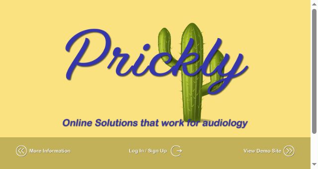 Screenshot of pricklyonline.com