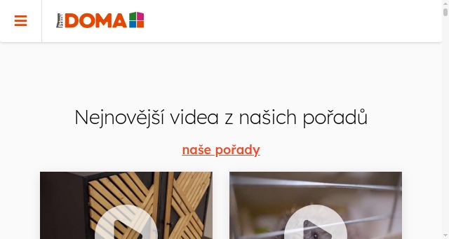 Screenshot of primadoma.cz