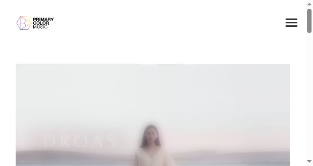 Screenshot of primarycolormusic.com