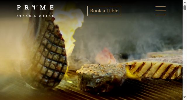 Screenshot of primesteakandgrill.com