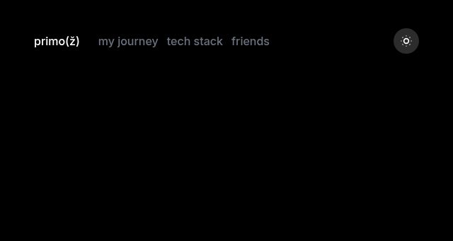 Screenshot of primo.sh