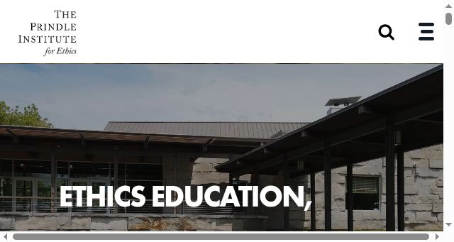 Screenshot of prindleinstitute.org