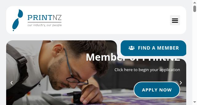 Screenshot of printnz.co.nz