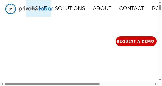 Screenshot of private-radar.com