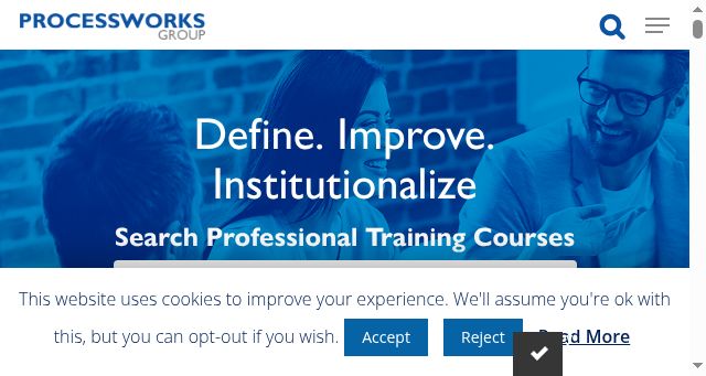 Screenshot of processworksgroup.com