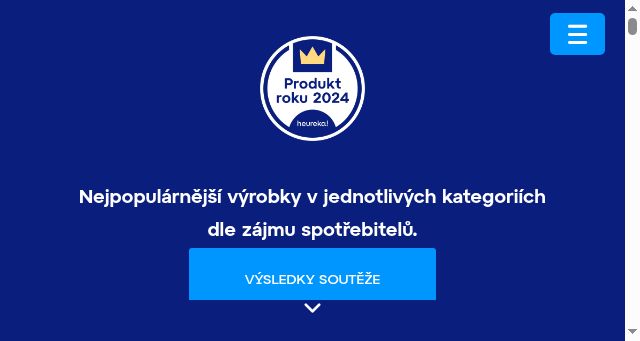 Screenshot of produktroku.cz