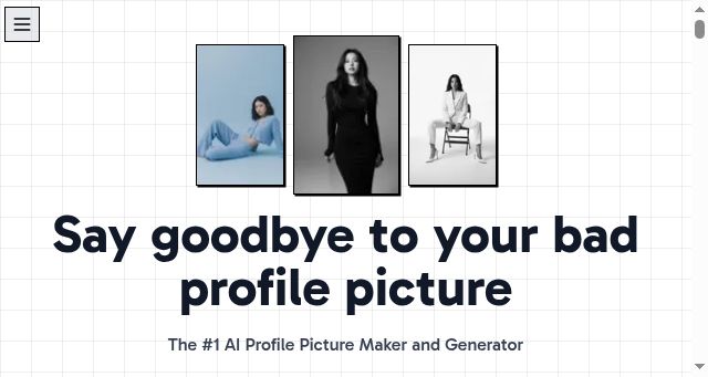 Screenshot of profilepicture.ai