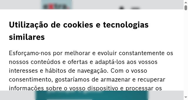 Screenshot of programa-extra.com.br