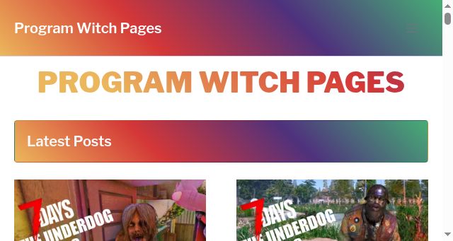 Screenshot of programwitch.com
