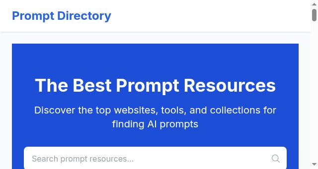 Screenshot of prompty.bot