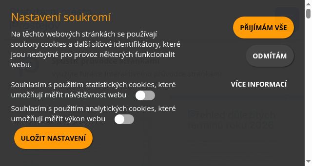 Screenshot of prostejov.eu