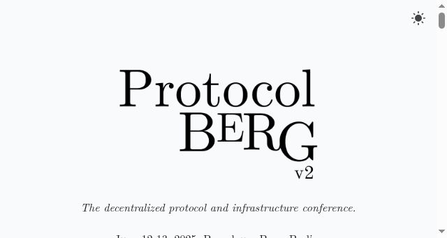 Screenshot of protocol.berlin